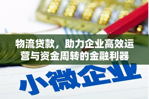 澎湖物流贷款，助力企业高效运营与资金周转的金融利器