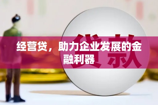 澎湖经营贷，助力企业发展的金融利器