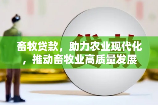 澎湖畜牧贷款，助力农业现代化，推动畜牧业高质量发展
