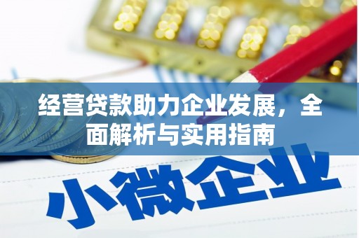 澎湖经营贷款助力企业发展，全面解析与实用指南