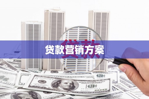 澎湖贷款营销方案