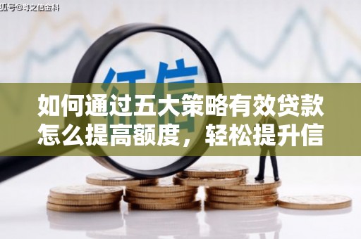 澎湖如何通过五大策略有效贷款怎么提高额度，轻松提升信用价值