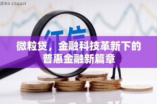 澎湖微粒贷，金融科技革新下的普惠金融新篇章