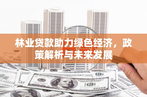 澎湖林业贷款助力绿色经济，政策解析与未来发展