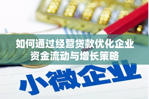 澎湖如何通过经营贷款优化企业资金流动与增长策略