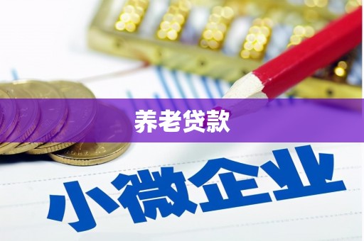 澎湖养老贷款