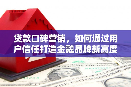 澎湖贷款口碑营销，如何通过用户信任打造金融品牌新高度