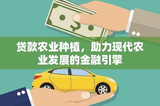澎湖贷款农业种植，助力现代农业发展的金融引擎