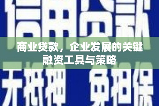 澎湖商业贷款，企业发展的关键融资工具与策略