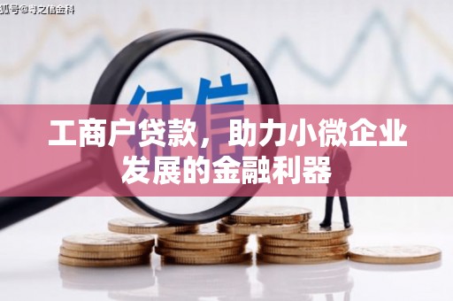 澎湖工商户贷款，助力小微企业发展的金融利器