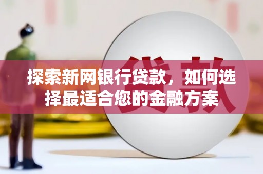 澎湖探索新网银行贷款，如何选择最适合您的金融方案