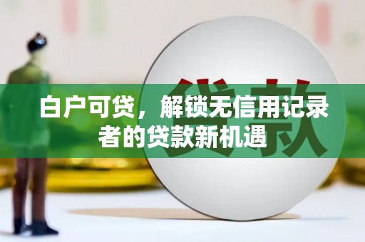 澎湖白户可贷，解锁无信用记录者的贷款新机遇