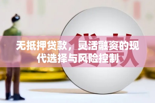 澎湖无抵押贷款，灵活融资的现代选择与风险控制