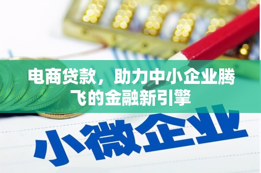 澎湖电商贷款，助力中小企业腾飞的金融新引擎