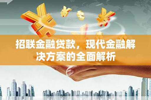 澎湖招联金融贷款，现代金融解决方案的全面解析