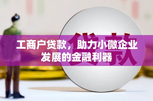 澎湖工商户贷款，助力小微企业发展的金融利器