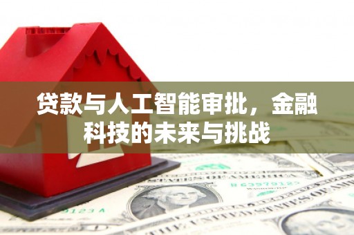 澎湖贷款与人工智能审批，金融科技的未来与挑战