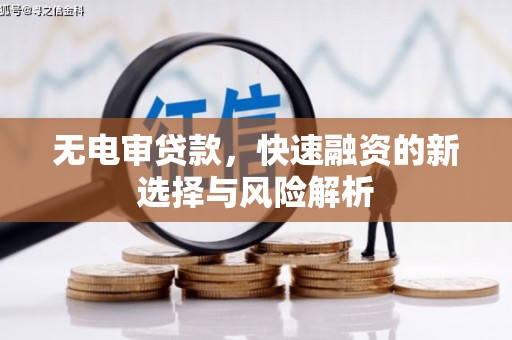 澎湖无电审贷款，快速融资的新选择与风险解析