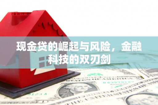 澎湖现金贷的崛起与风险，金融科技的双刃剑