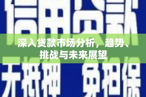 澎湖深入贷款市场分析，趋势、挑战与未来展望