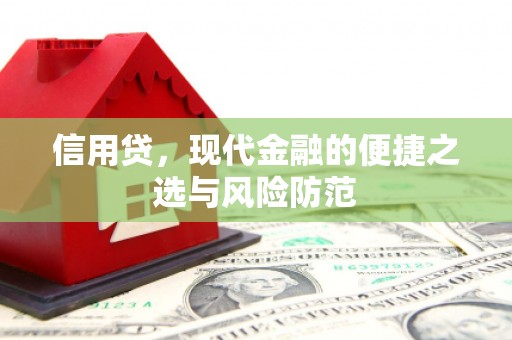 澎湖信用贷，现代金融的便捷之选与风险防范