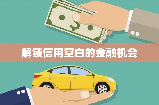 澎湖解锁信用空白的金融机会