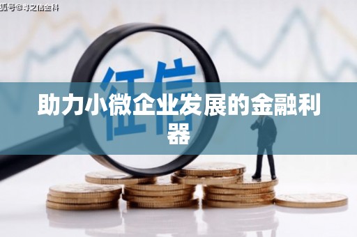 澎湖助力小微企业发展的金融利器